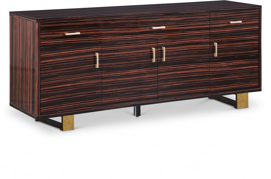 Excel Brown Sideboard/Buffet from Meridian - Luna Furniture