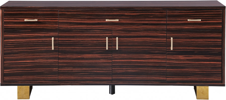 Excel Brown Sideboard/Buffet from Meridian - Luna Furniture