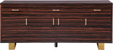 Excel Brown Sideboard/Buffet from Meridian - Luna Furniture