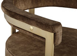 Marcello Brown Counter Stool from Meridian - Luna Furniture