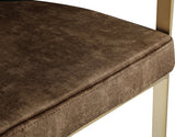 Marcello Brown Counter Stool from Meridian - Luna Furniture