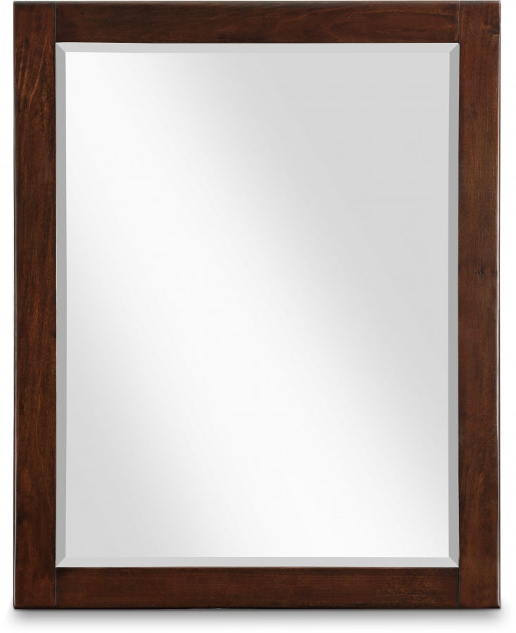 Maxine Brown Mirror from Meridian - Luna Furniture