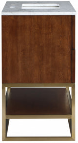 Monad Brown 30" Bathroom Vanity from Meridian - Luna Furniture