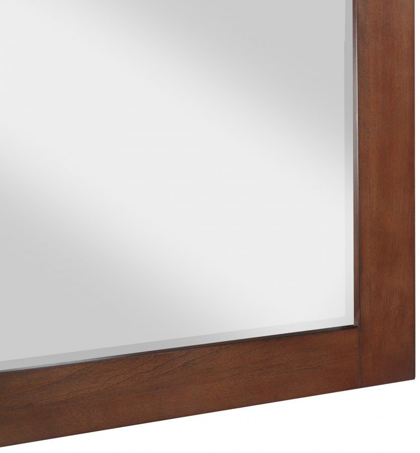 Monad Brown Mirror from Meridian - Luna Furniture