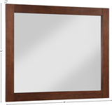 Monad Brown Mirror from Meridian - Luna Furniture