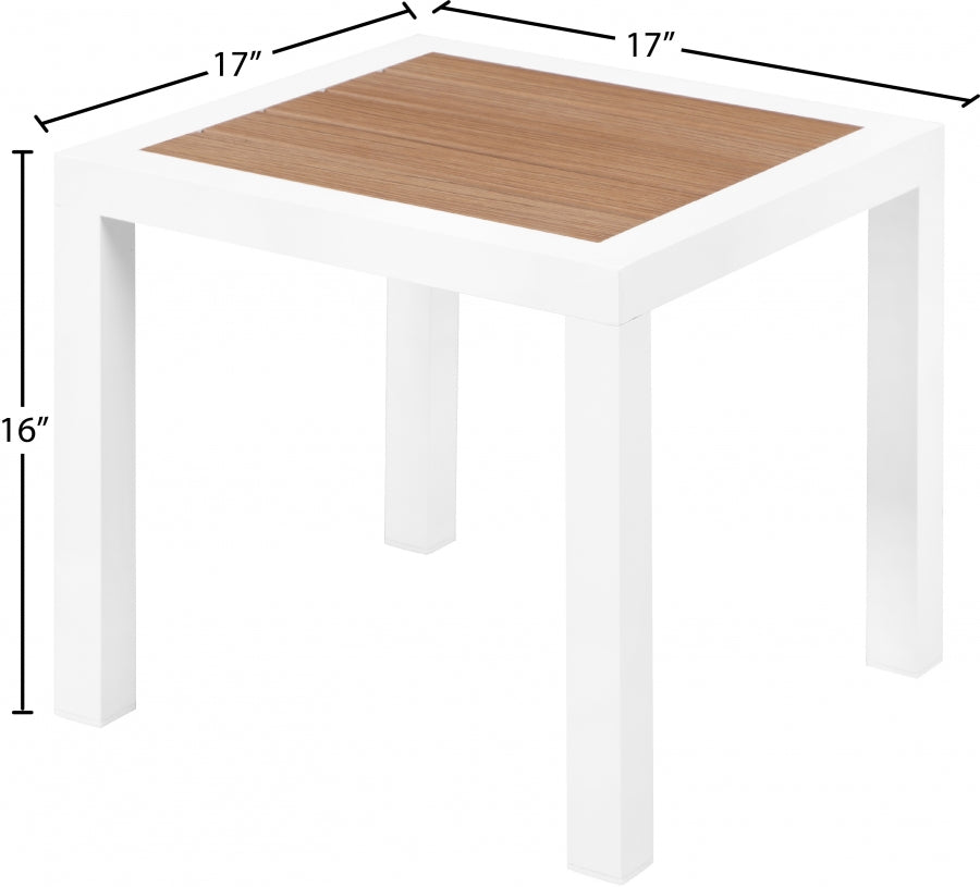 Nizuc Brown End Table from Meridian - Luna Furniture