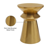 Jai Brushed End Table from Meridian - Luna Furniture