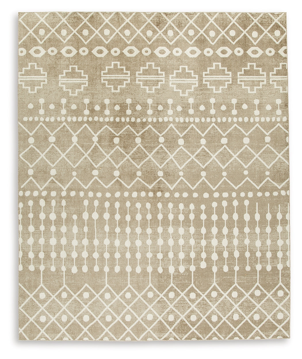 Bunchly Tan/Brown/Cream Large Rug from Ashley - Luna Furniture