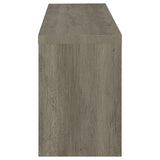 Burke 2-drawer TV Console Grey Driftwood - 701024 - Luna Furniture