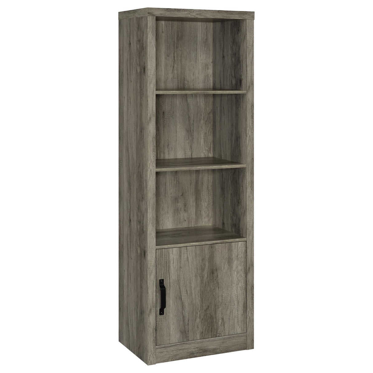 Burke 3-piece Entertainment Center Grey Driftwood from Coaster - Luna Furniture