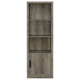 Burke 3-piece Entertainment Center Grey Driftwood from Coaster - Luna Furniture