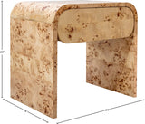 Cresthill Burl Nightstand from Meridian - Luna Furniture