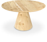 Linette Burl Dining Table from Meridian - Luna Furniture