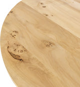 Linette Burl Dining Table from Meridian - Luna Furniture