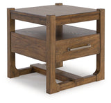 CABALYNN Light Brown End Table from Ashley - Luna Furniture