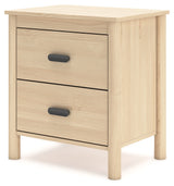 Cabinella Tan Nightstand from Ashley - Luna Furniture