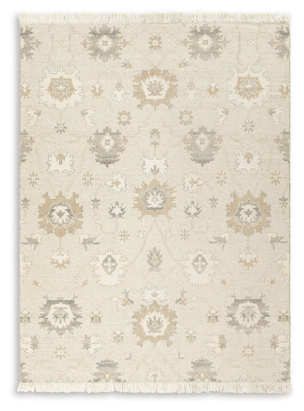 Calkin Linen/Gray/Caramel 8' x 10' Rug - R406391 - Luna Furniture