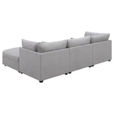 Cambria 4-piece Upholstered Modular Sectional Grey from Coaster - Luna Furniture