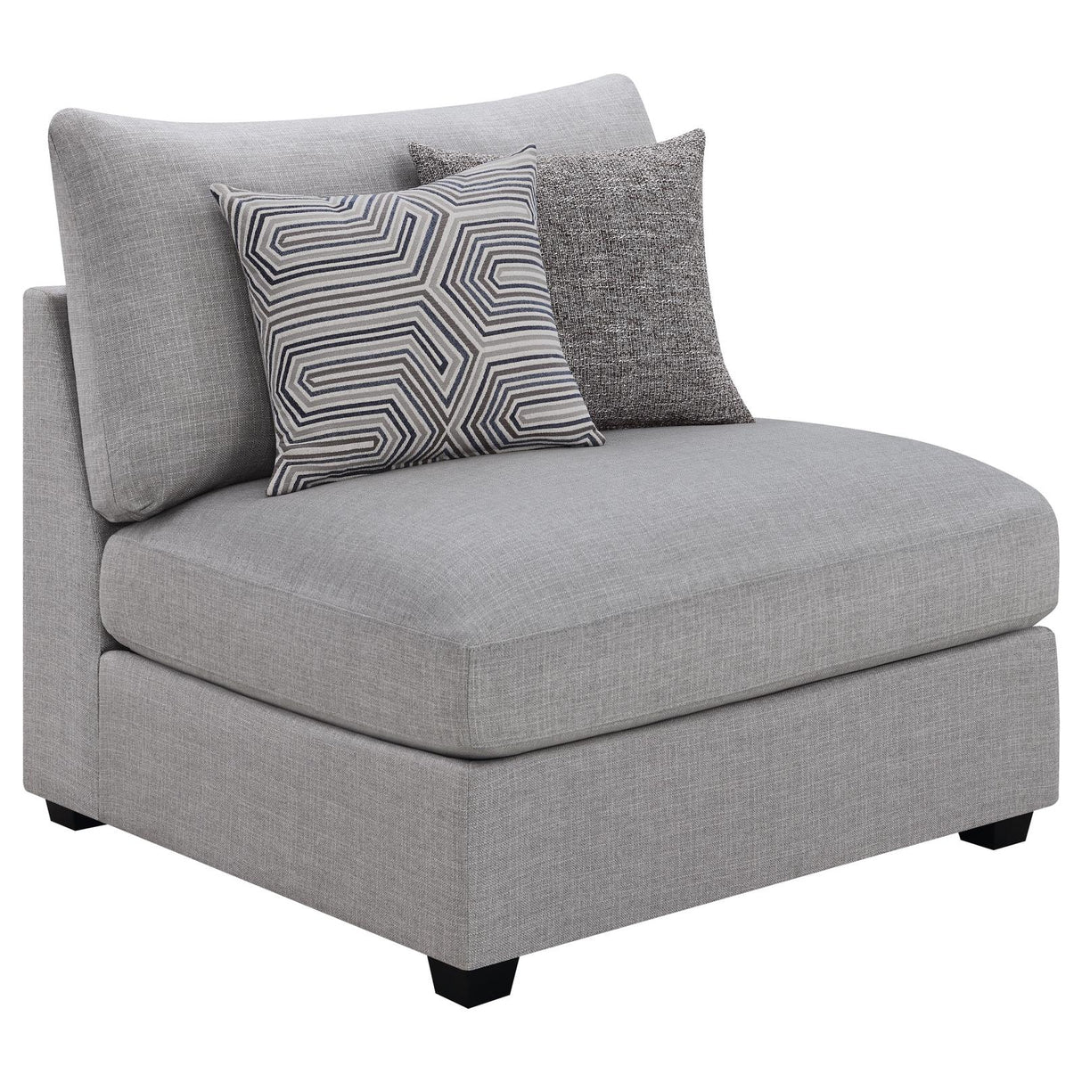 Cambria 4-piece Upholstered Modular Sectional Grey from Coaster - Luna Furniture