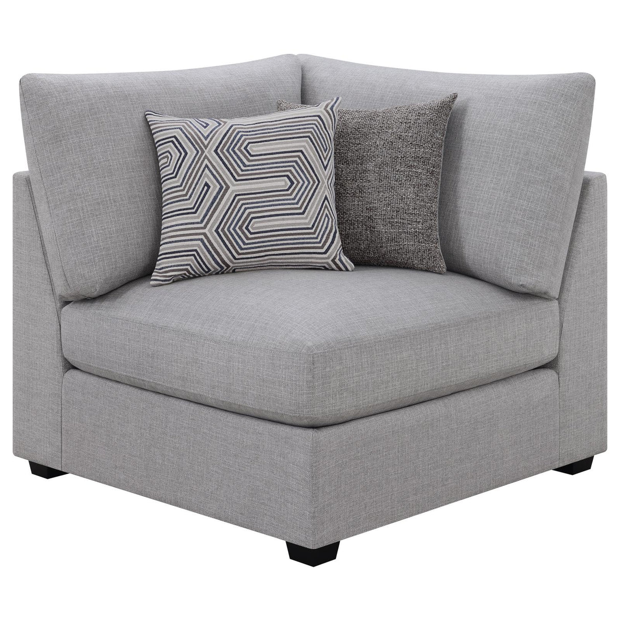 Cambria 4-piece Upholstered Modular Sectional Grey from Coaster - Luna Furniture