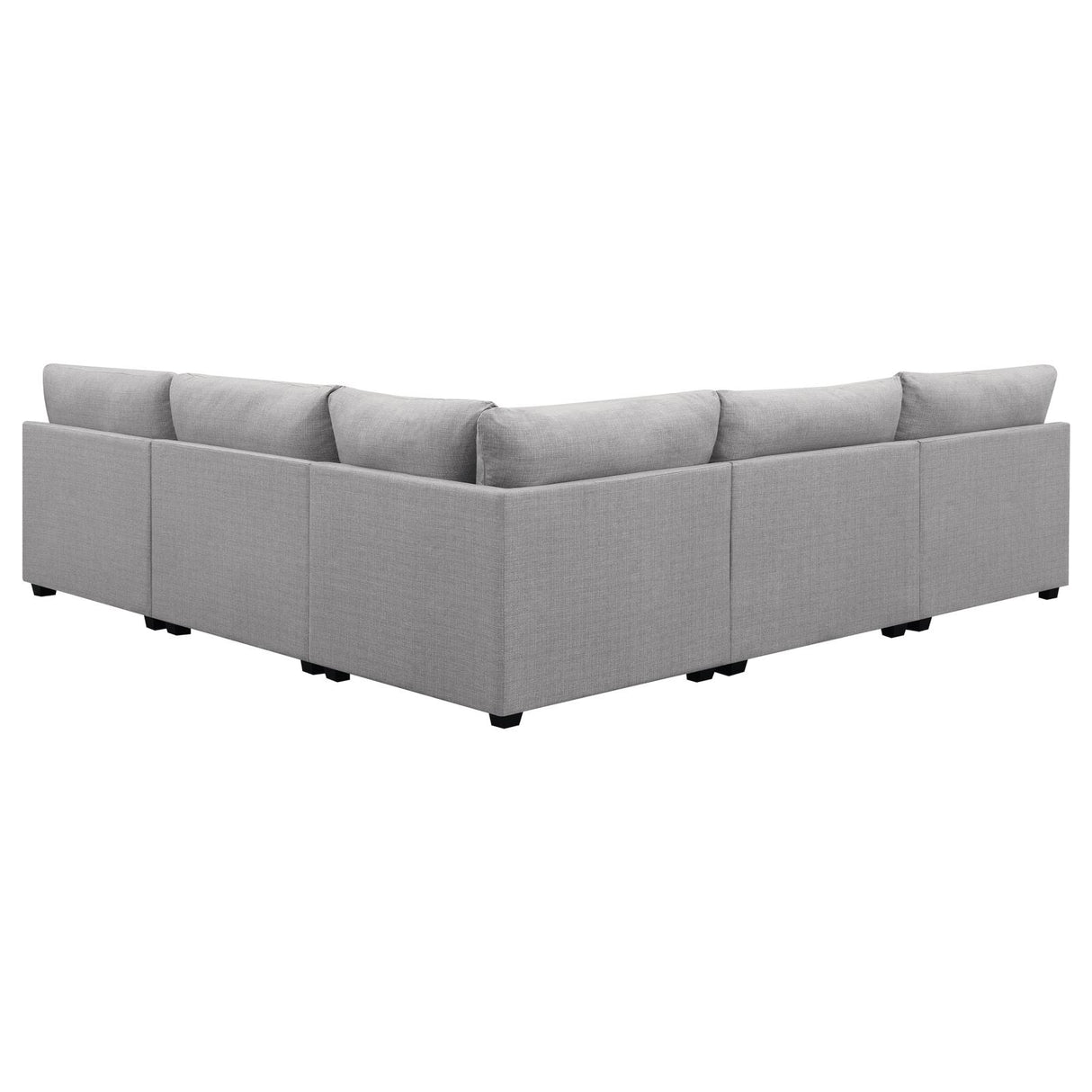 Cambria 5-piece Upholstered Modular Sectional Grey from Coaster - Luna Furniture