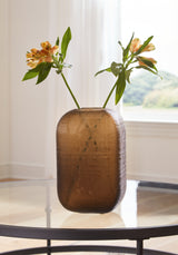 Capard Brown Vase from Ashley - Luna Furniture