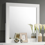 Caraway Dresser Mirror White from Coaster - Luna Furniture