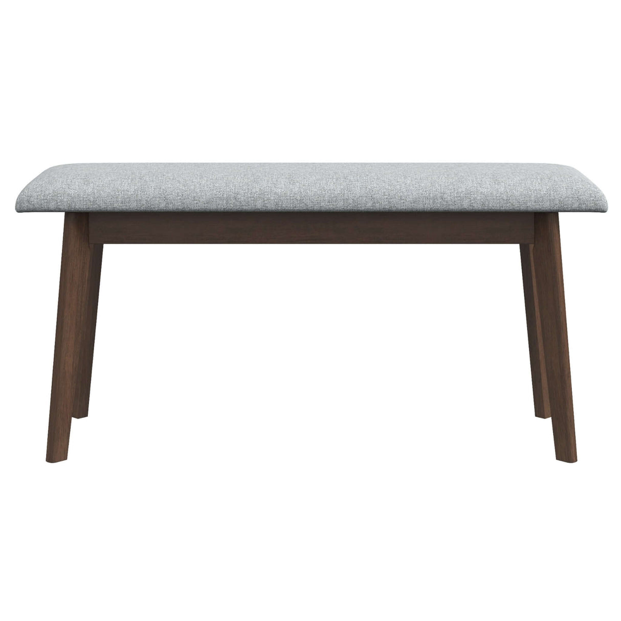 Carlos Fabric Upholstered Solid Wood Bench 36" - AFC00041 - Luna Furniture