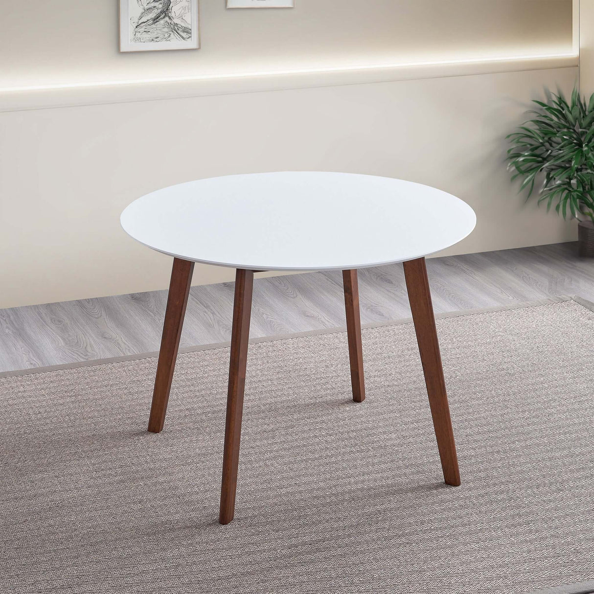 Carlton White Top Dining Table - AFC02059 - Luna Furniture