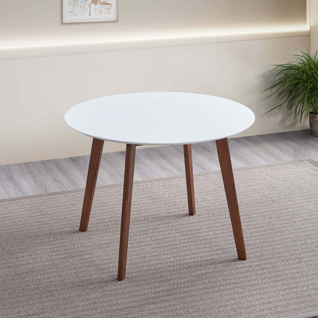 Carlton White Top Dining Table - AFC02059 - Luna Furniture