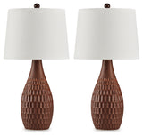 Cartford Brown Table Lamp from Ashley - Luna Furniture