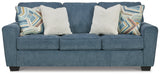 Cashton Blue Queen Sofa Sleeper - 4060539 - Luna Furniture