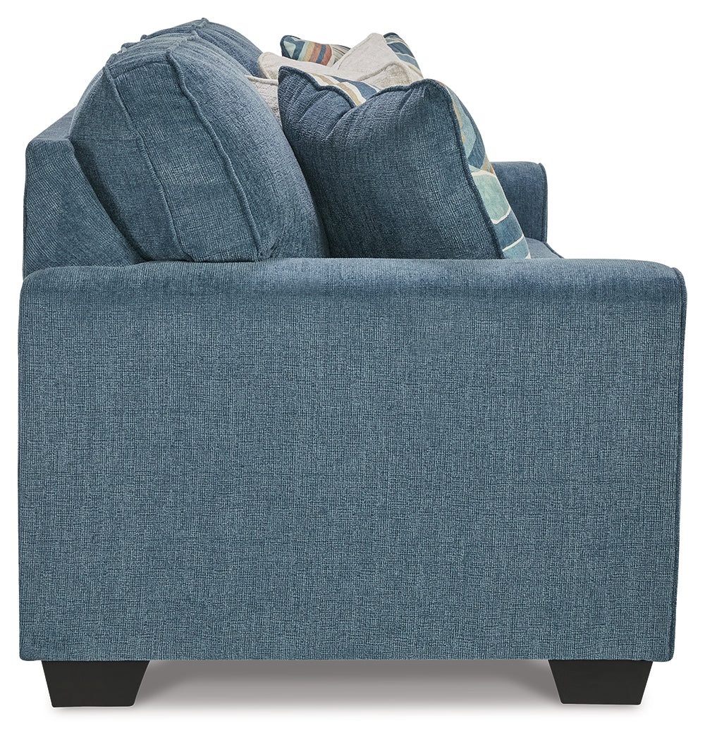 Cashton Blue Queen Sofa Sleeper - 4060539 - Luna Furniture