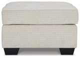 Cashton Snow Ottoman - 4060414 - Luna Furniture