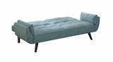 Caufield Biscuit-tufted Sofa Bed Turquoise Blue - 360097 - Luna Furniture