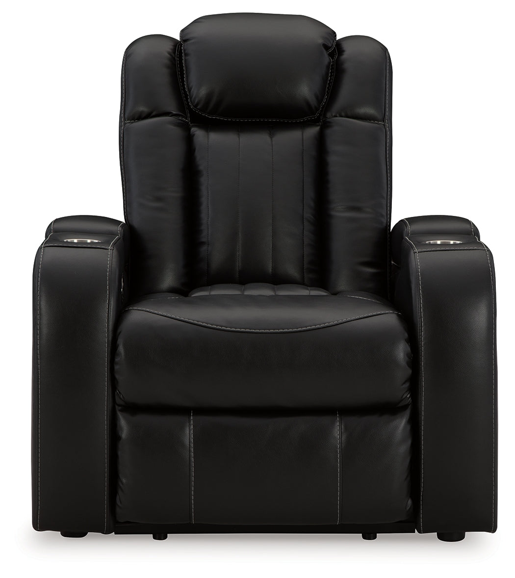 Caveman Den Midnight Power Recliner - 9070313 - Luna Furniture