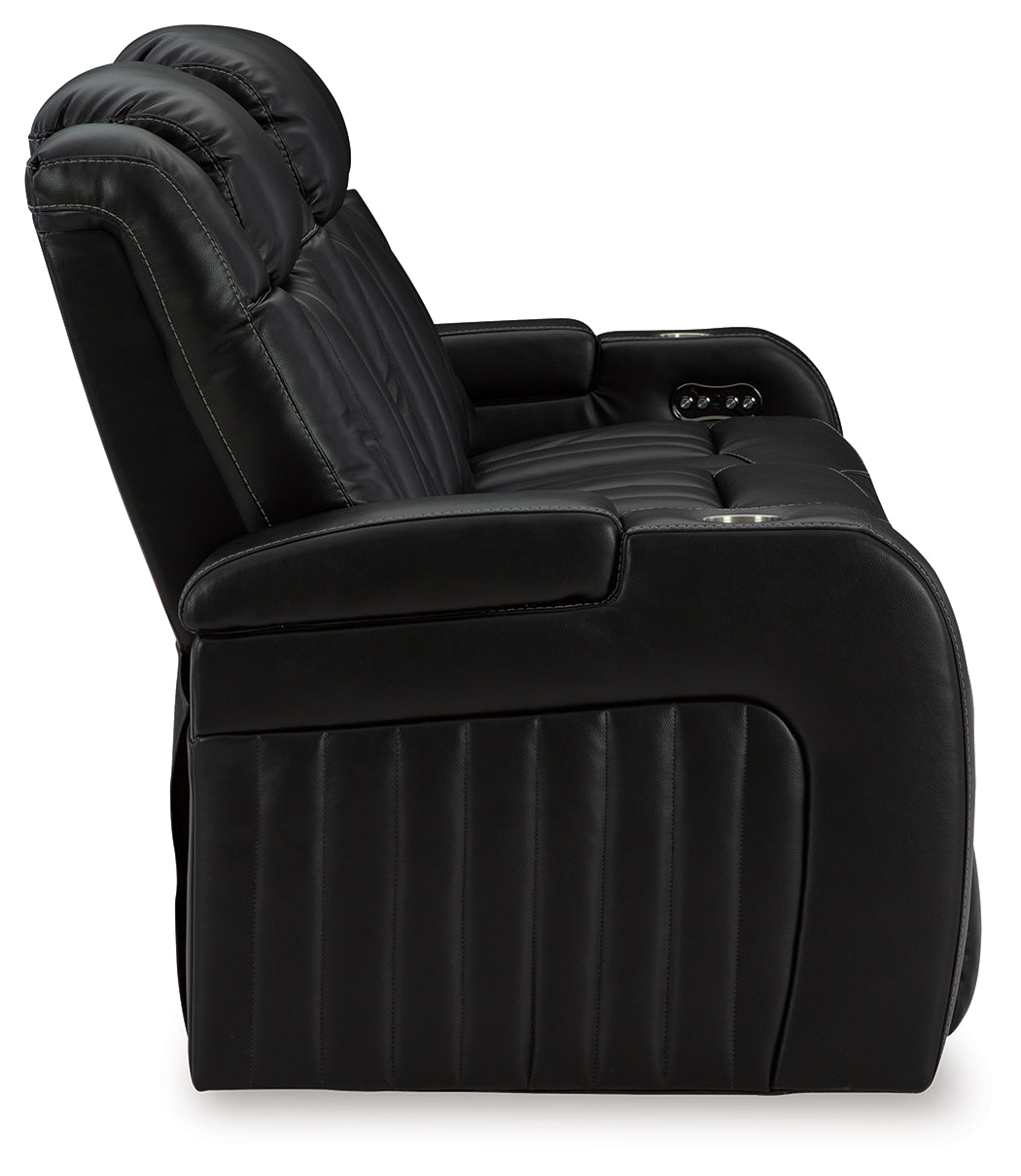 Caveman Den Midnight Power Reclining Sofa - 9070315 - Luna Furniture