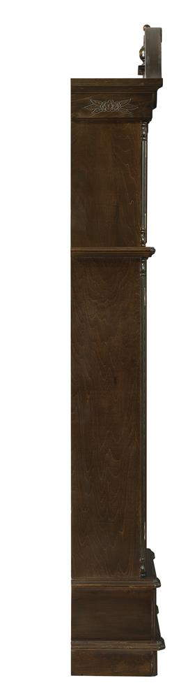 Cedric Golden Brown Grandfather Clock with Chime from Coaster - Luna Furniture