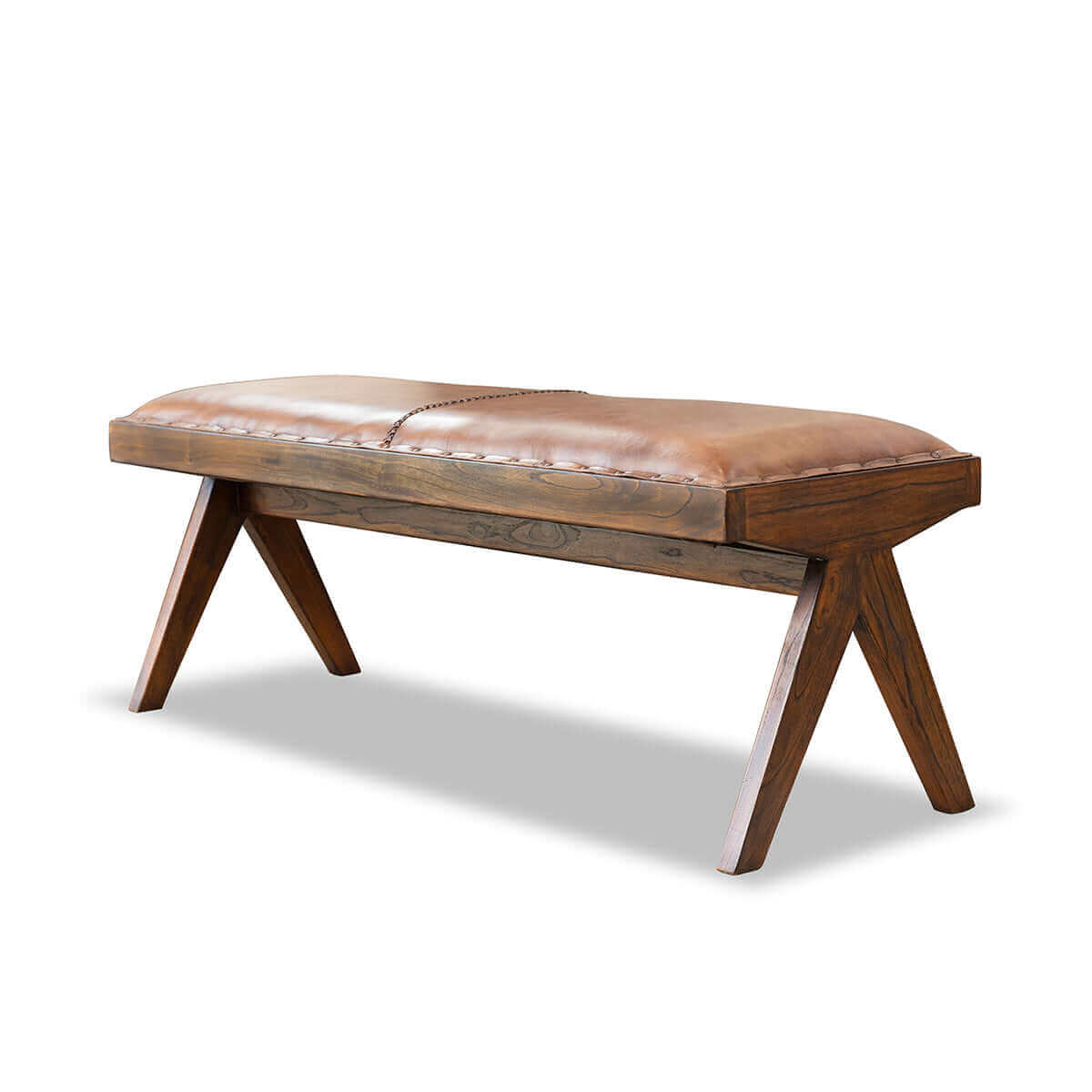 Chad Leather Bench - AFC00212 - Luna Furniture