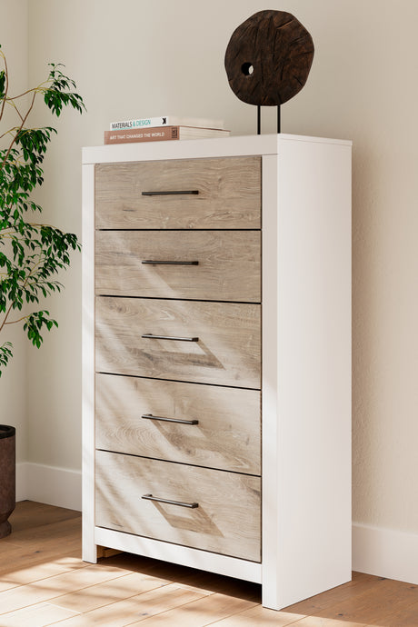 Charbitt Two-tone Chest of Drawers - B2035-46 - Luna Furniture