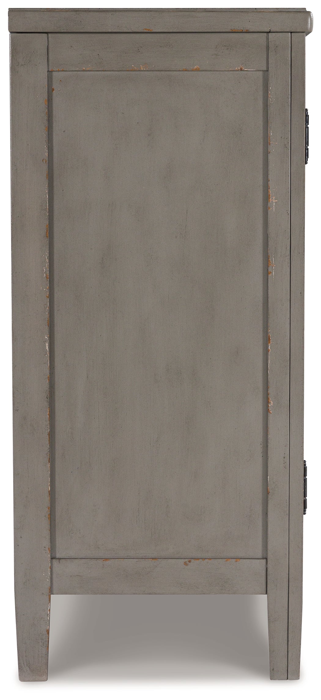 Charina Antique Gray Accent Cabinet from Ashley - Luna Furniture