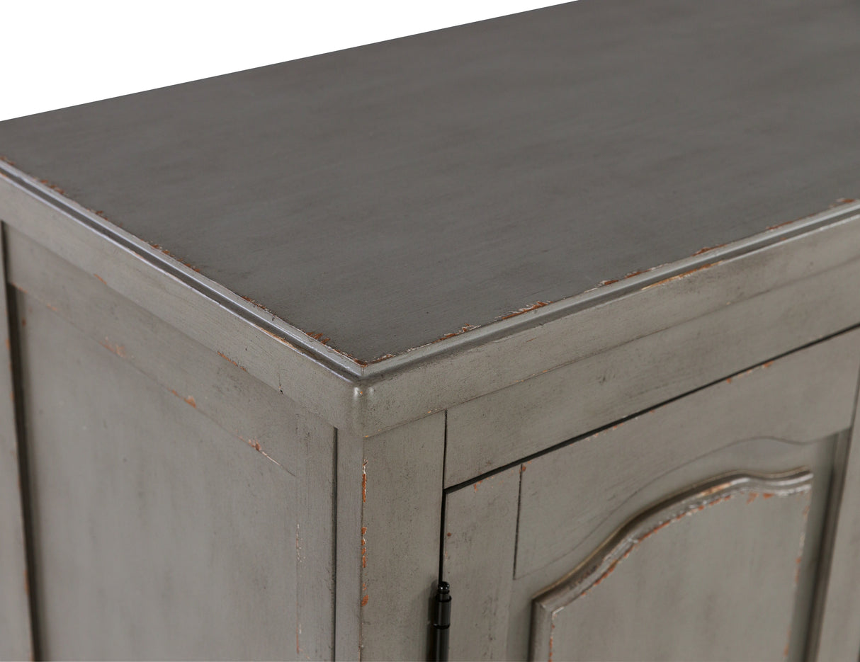 Charina Antique Gray Accent Cabinet from Ashley - Luna Furniture