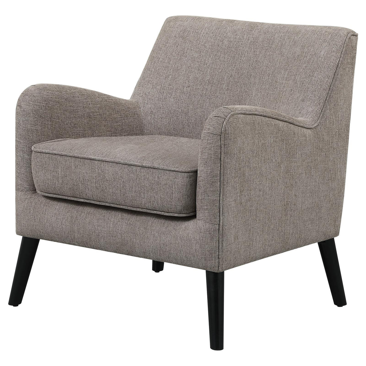 Charlie Upholstered Accent Chair with Reversible Seat Cushion - 909474 - Luna Furniture