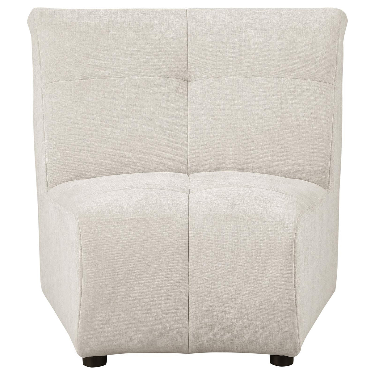 Charlotte 5-piece Upholstered Curved Modular Sectional Sofa Ivory from Coaster - Luna Furniture