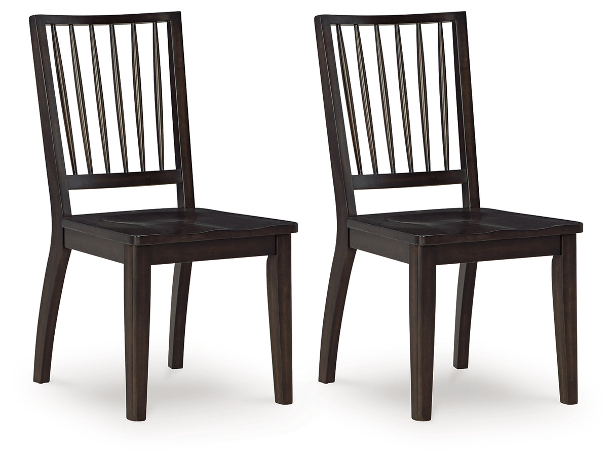 Charterton Brown Dining Chair, Set of 2 from Ashley - Luna Furniture