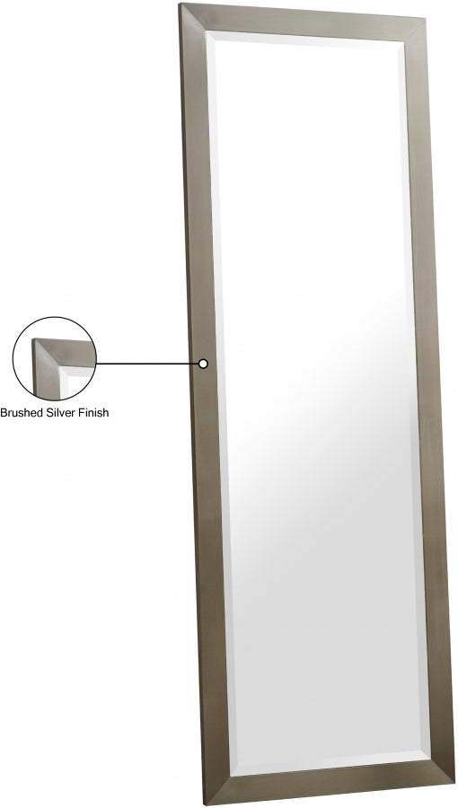 Hepburn Chrome Mirror from Meridian - Luna Furniture