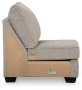 Claireah Umber Armless Chair from Ashley - Luna Furniture