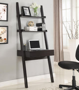 Colella Cappuccino 2-Shelf Writing Ladder Desk from Coaster - Luna Furniture