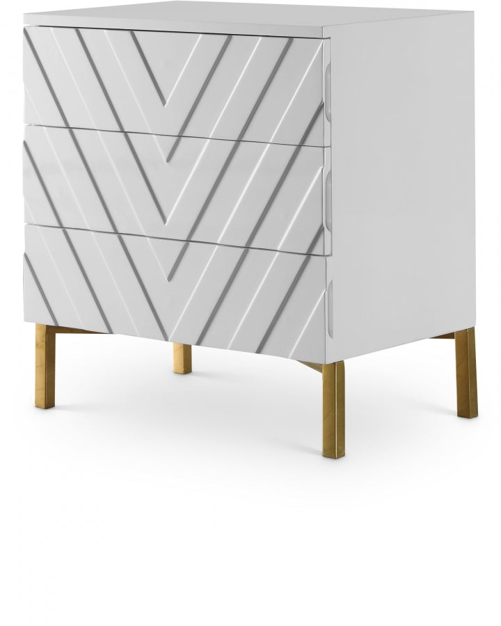 Collette Side Table from Meridian - Luna Furniture