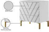 Collette Side Table from Meridian - Luna Furniture